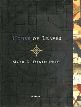 coperta House of Leaves de Mark Z. Danielewski